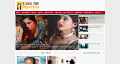 Desktop Screenshot of filmsforliberation.com